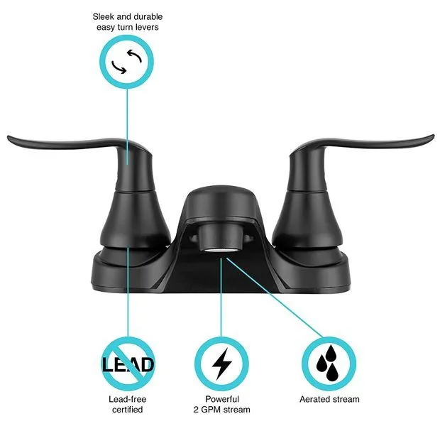 Elegant RV Lavatory Faucet - M
